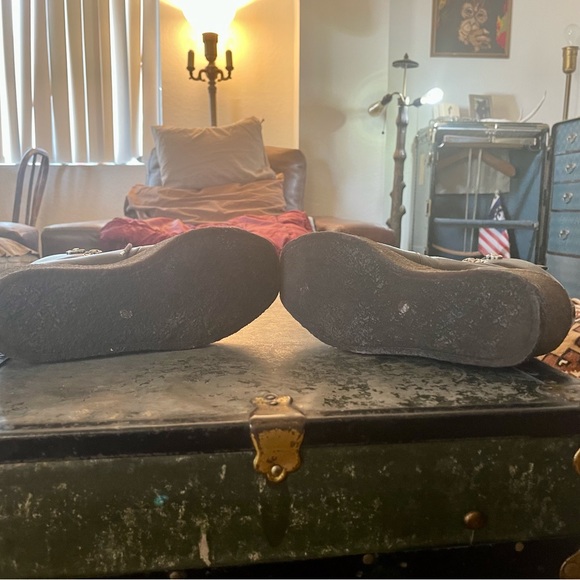 Jeffrey Campbell “Free People” Viajar Olive-Brown Leather Wedge Ankle Boot Sz 8 - Picture 6 of 11